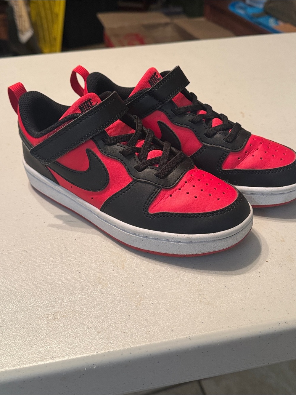 KIDS NIKE COURT BOROUGH LOW RECRAFT SNEAKERS